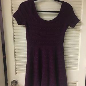Purple Skater Dress